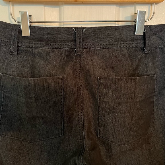 Wide leg flare crisp trouser jean - Picture 6 of 9